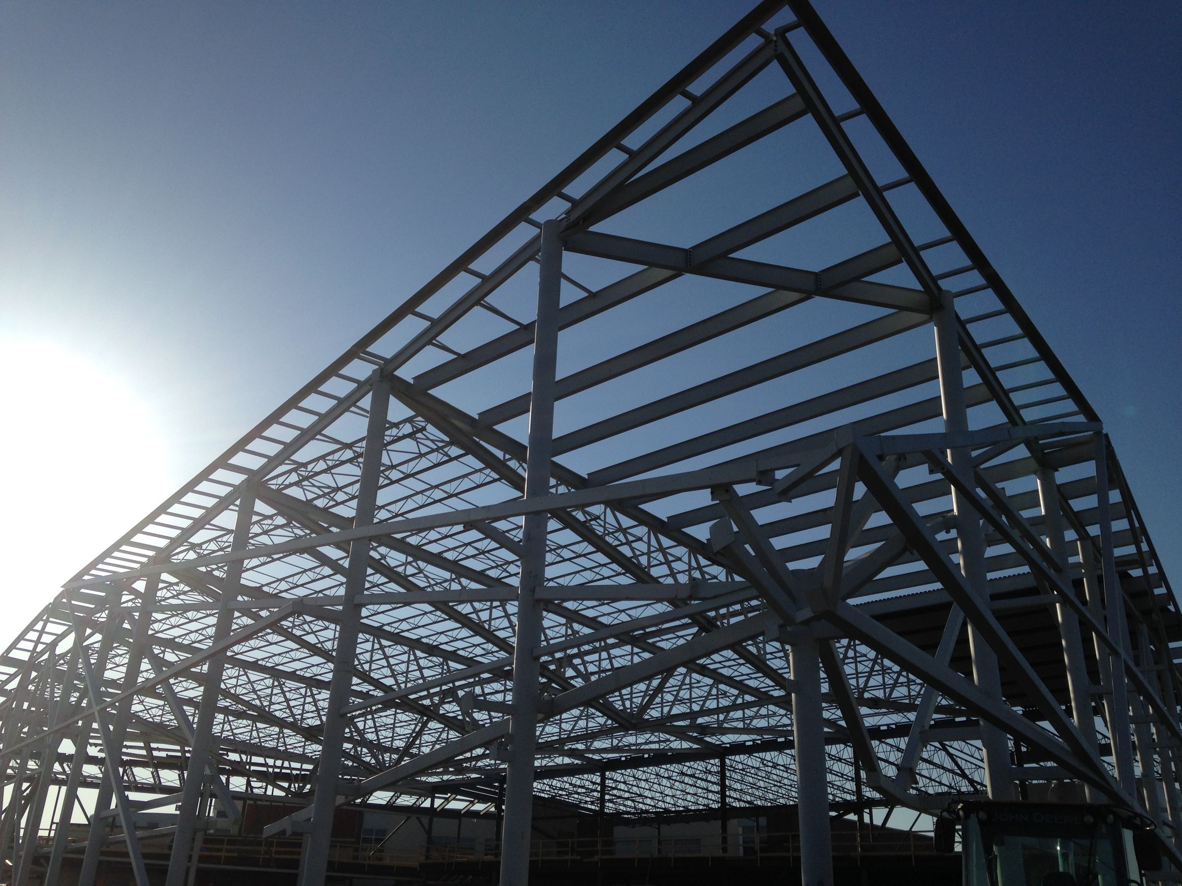 Fermes d'acier du Emerald Hills Aquatic Centre, Saskatchewan